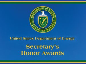 U.S. DOE Secretary’s Honors Awards
