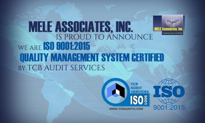MELE is ISO 9001:2015 Certified