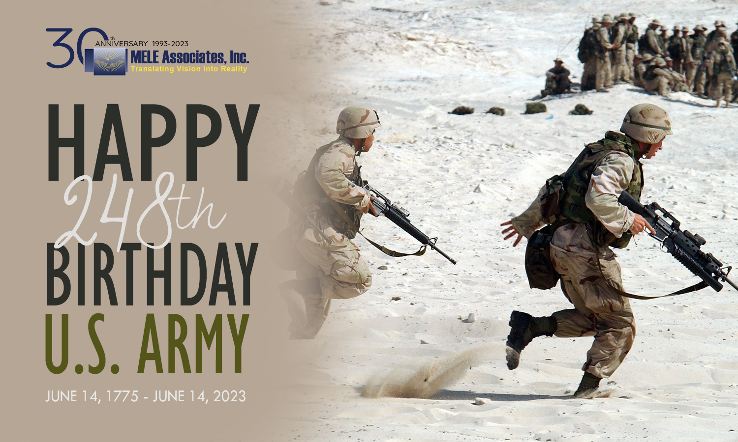 Army Birthday - June 2023 - MELE Associates, Inc.