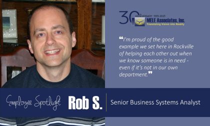 Employee Spotlight: Rob S.