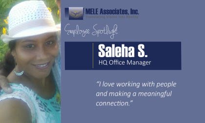 Employee Spotlight: Saleha S.