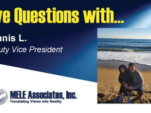 Five Questions with Deputy Vice President Dennis L.