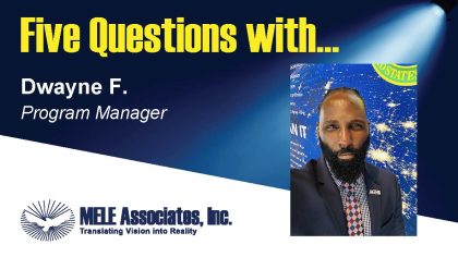 Five Questions with Dwayne F.
