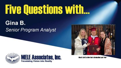 Five Questions with Gina B.