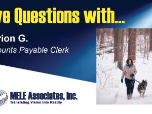 Five Questions with Marion G.