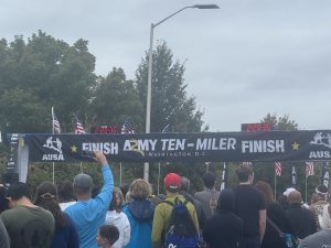 MELE VP Susan B. Runs Army 10-Miler with NA-70 Team
