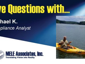 Five Questions with Michael K.