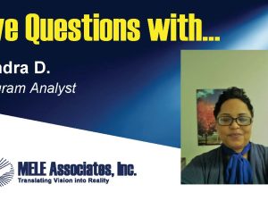 Five Questions with Sandra D.