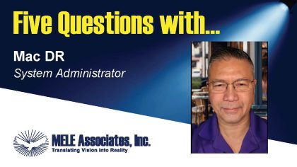 Five Questions with Mac DR