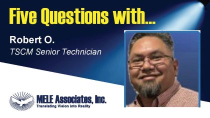 Five Questions with Robert O.