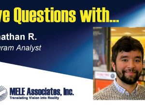 Five Questions with Jonathan R.