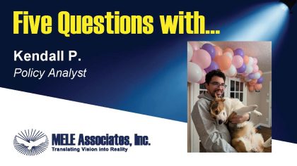 Five Questions with Kendall P.