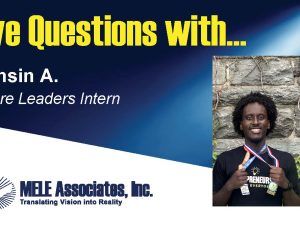 Five Questions with Intern Muhsin A.