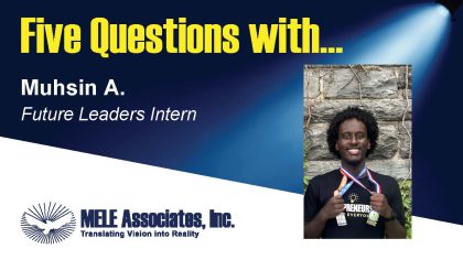 Five Questions with Intern Muhsin A.
